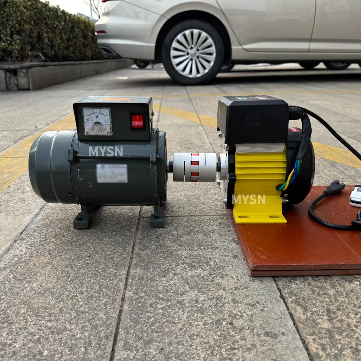 SmartGearPros Electric Generator 3KW-7KW - Magnetic Alternator Brushless Generator Set with Adjustable Speed Motor