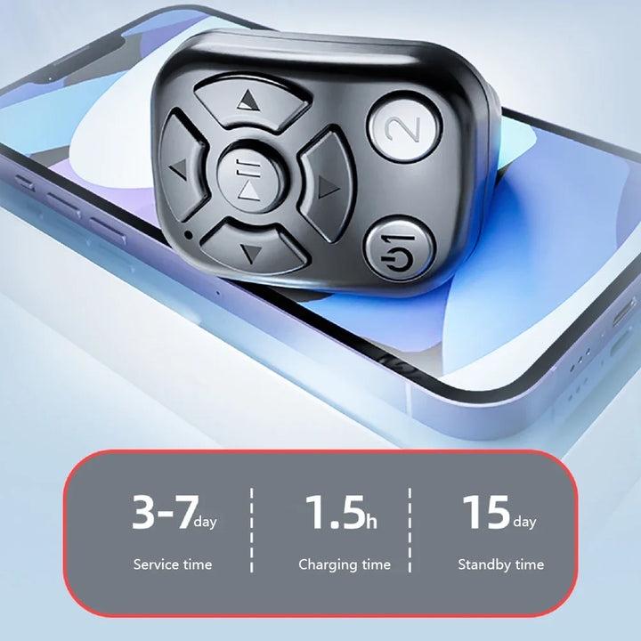 SmartGearPros Scrolling Ring Remote – Wireless Clicker & Camera Shutter for Presentations & Content Creation