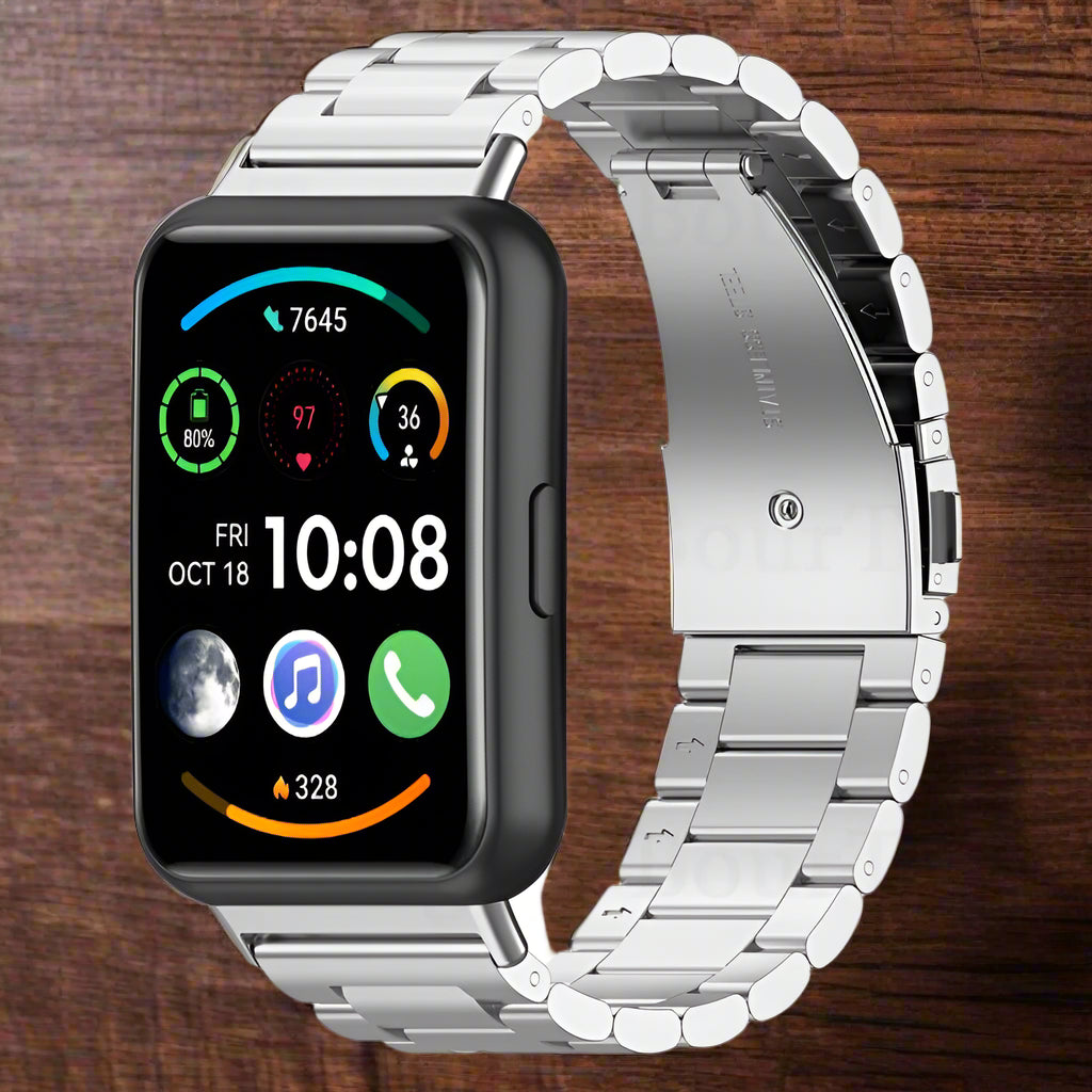 Main image of stainless steel band strap for Huawei smartwatches