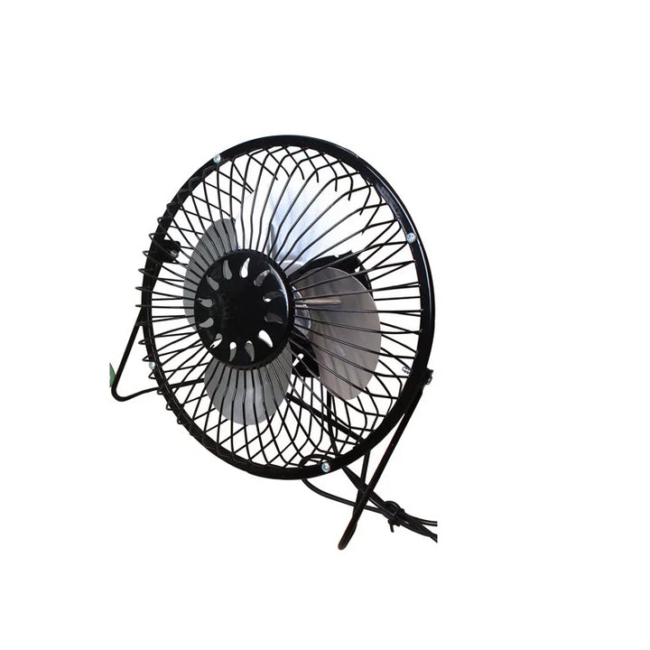 SmartGearPros Mini USB Desk Fan – 4in/6in Portable Metal Cooling Fan for Office, Home & Dorm Use