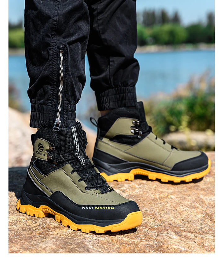 Work Boots Steel Toe Safety Shoes Men Women Anti Smash Work Shoes Sneakers Lightweight Safety Shoes Men Indestructible Boots product image showing features or usage