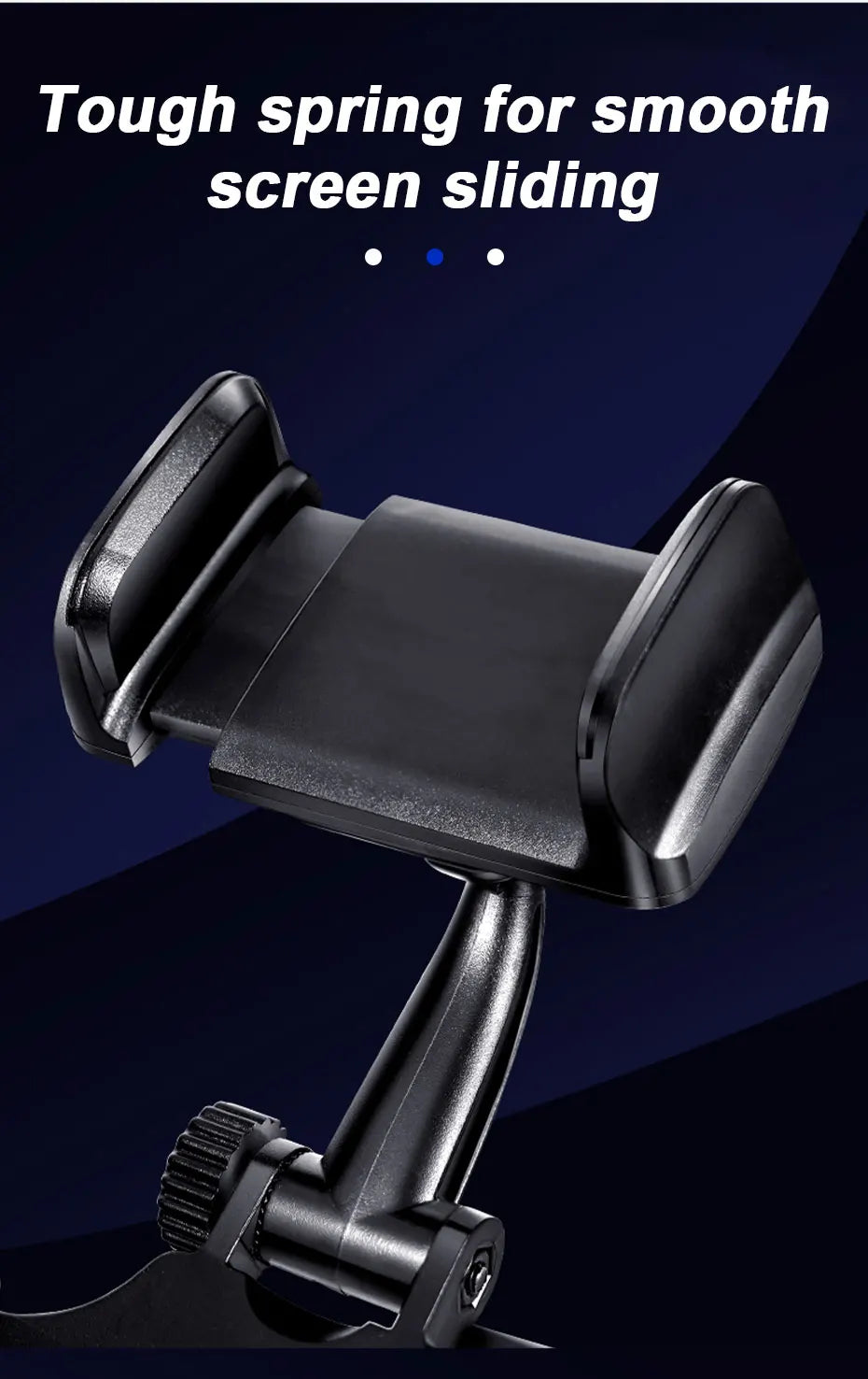 SmartGearPros SmartGearPros Rearview Mirror Phone Holder – 360° Rotating Car Mount for Safe Hands-Free Navigation & GPS