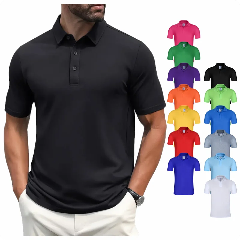 SmartGearPros Men's Summer Shirt – Lightweight, Lapel Design, Short Sleeve ☀️👔