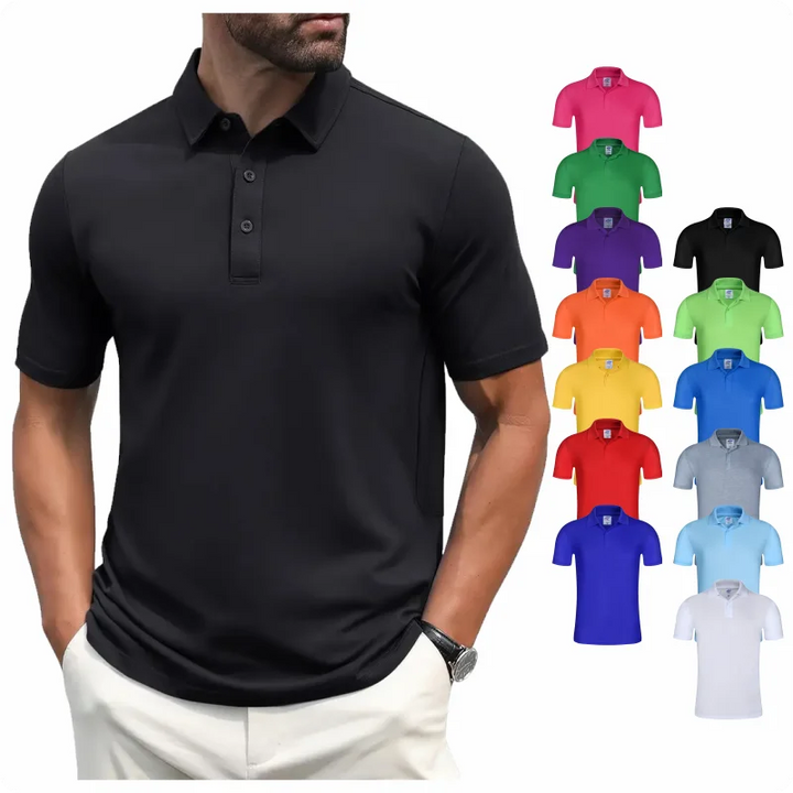 SmartGearPros Men's Summer Shirt – Lightweight, Lapel Design, Short Sleeve ☀️👔
