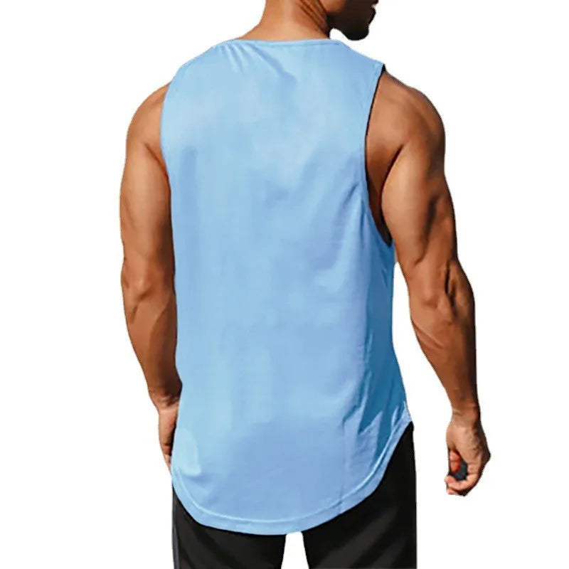 SmartGearPros Men's Gym Tank – Breathable, Sleeveless Muscle Tee for Summer Workouts