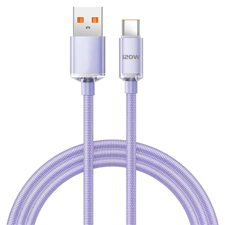 SmartGearPros SmartGearPros 120W USB C Fast Charger Cable – Super-Fast PD Charging, Reinforced & Tangle-Free for Samsung, Xiaomi, Huawei & More