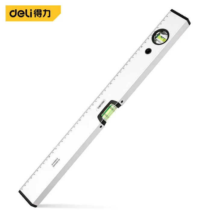 SmartGearPros Precision Spirit Level Ruler – Non-Magnetic Aluminum 300mm–600mm Straight Edge Tool