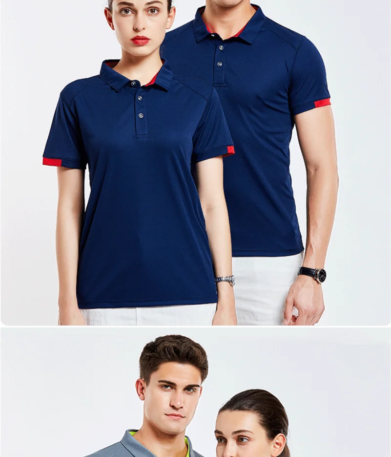 SmartGearPros Quick-Dry Polo – Lightweight Lapel Shirt for Sports & Summer Style