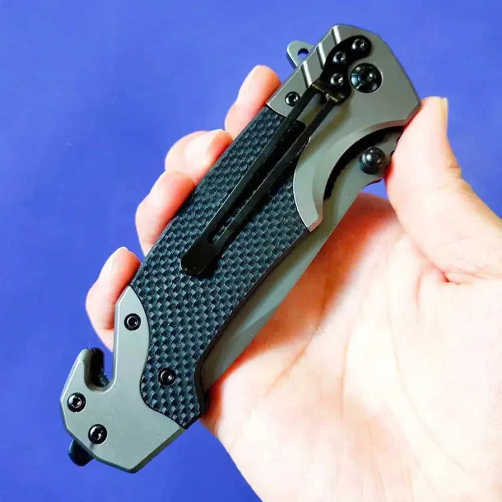 Tactical Folding Knife – Stainless Steel Survival & Camping Blade