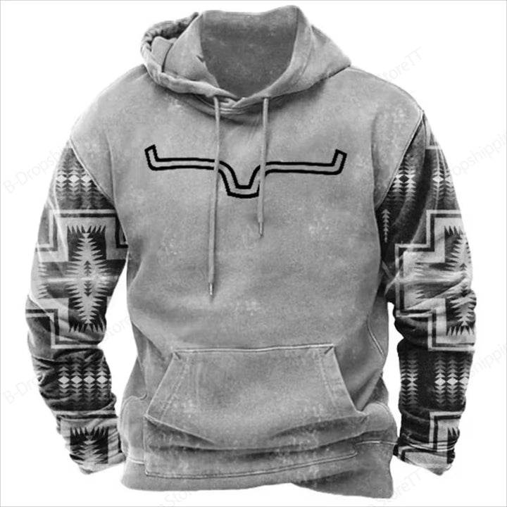 SmartGearPros 3D Print Hoodie – Fashionable Long Sleeve Sweatshirt for Men & Women, Vintage Streetwear Style
