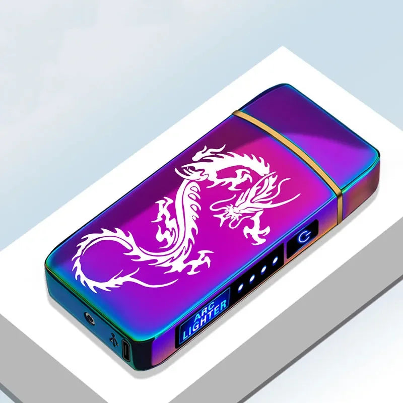 SmartGearPros Windproof Electric Plasma Lighter – Rechargeable, Flameless & USB Powered for Camping or Everyday Carry