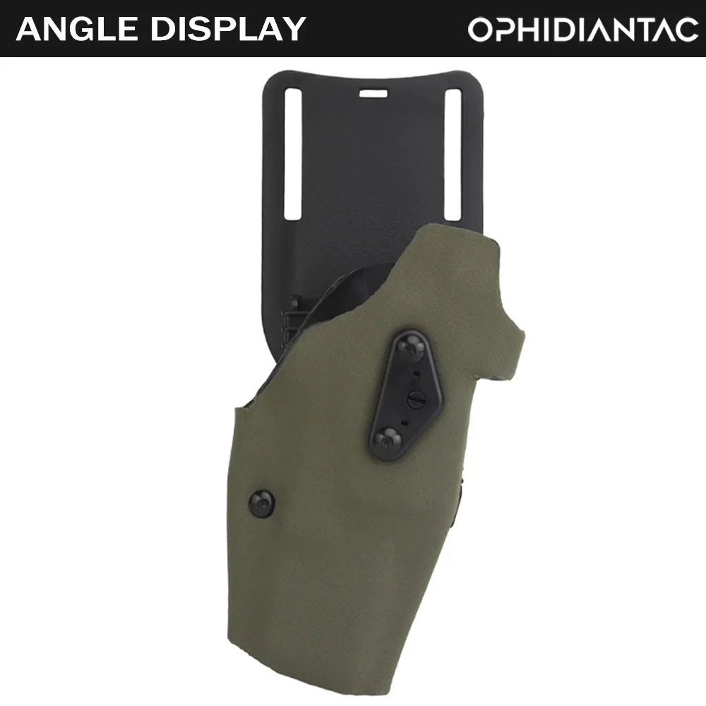 SmartGearPros OPHIDIANTAC Light Quick Release Pistol Holster - G17 X300 QLS Belt Fork System