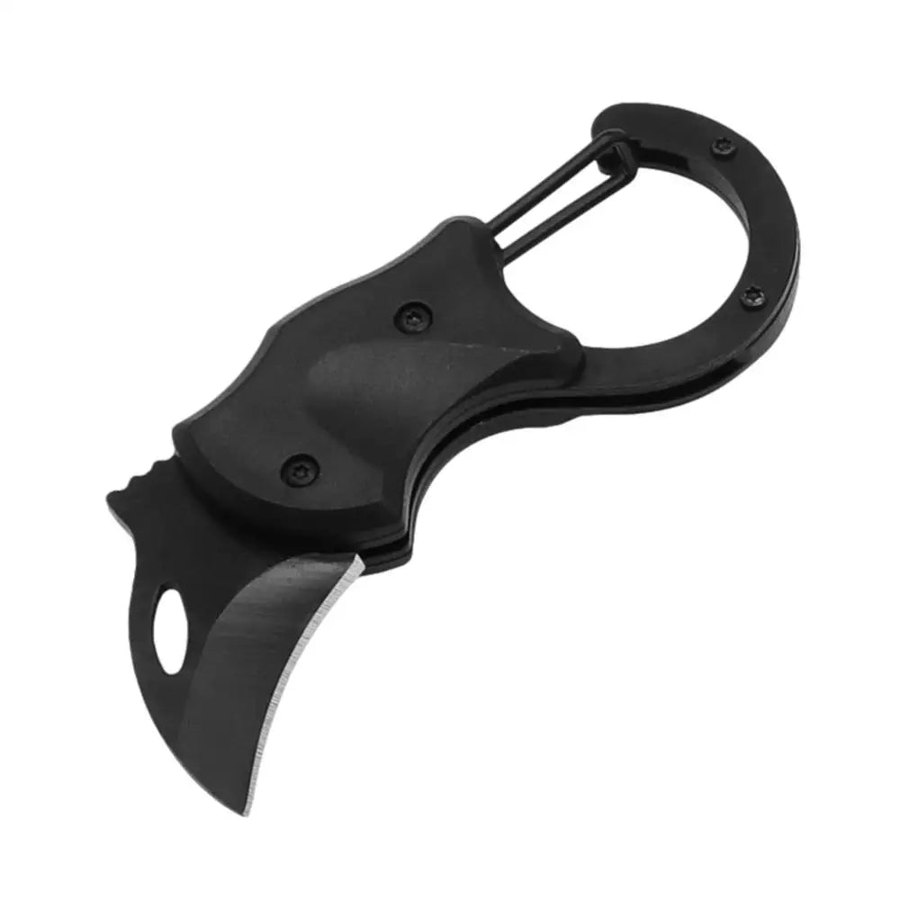 SmartGearPros Small Carabiner Folding Knife – Multi-Function Pocket Knife for Camping & Everyday Carry