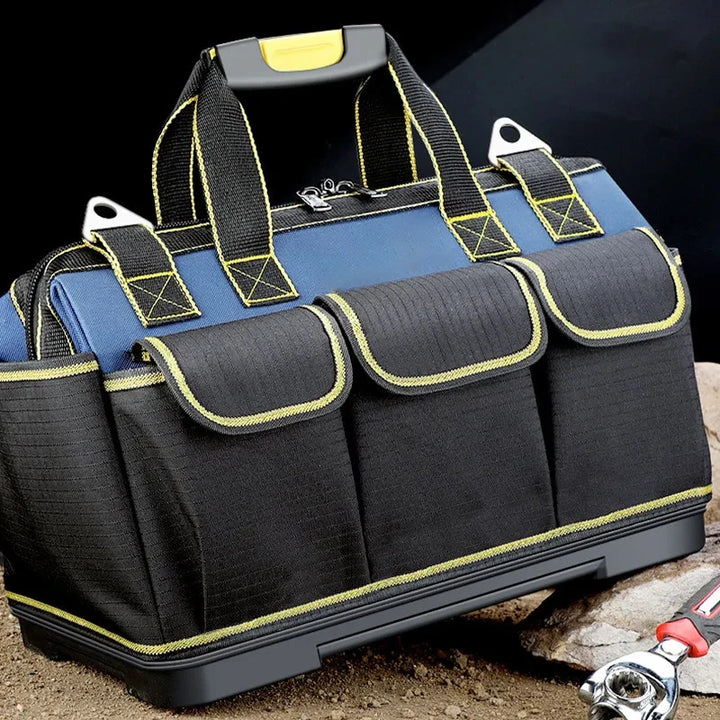 SmartGearPros 23-inch Heavy-Duty Tool Bag – Waterproof, Large Capacity, Multi-Pocket Organizer