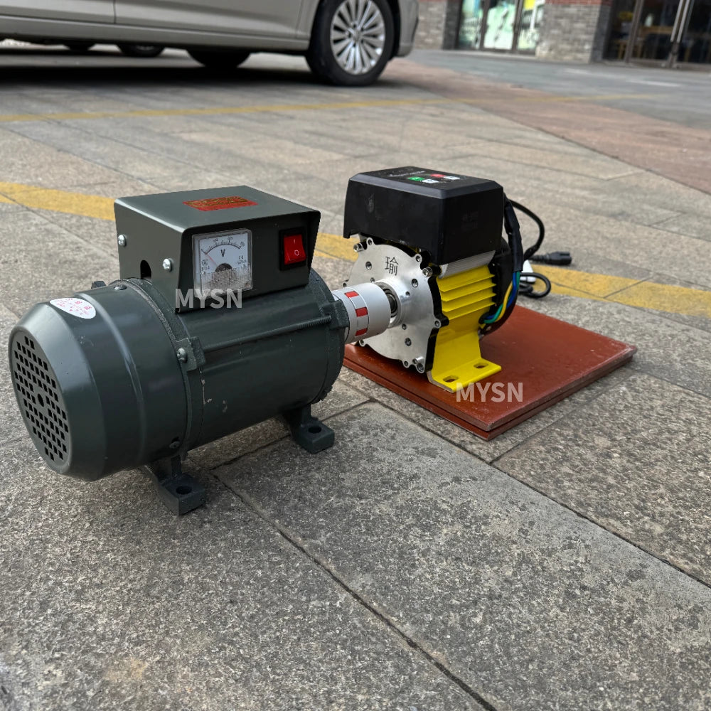 SmartGearPros Electric Generator 3KW-7KW - Magnetic Alternator Brushless Generator Set with Adjustable Speed Motor