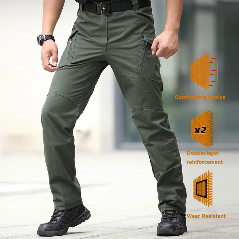 SmartGearPros Tactical Cargo Pants – Durable, Multi-Pocket Outdoor Hiking & Workwear Pants