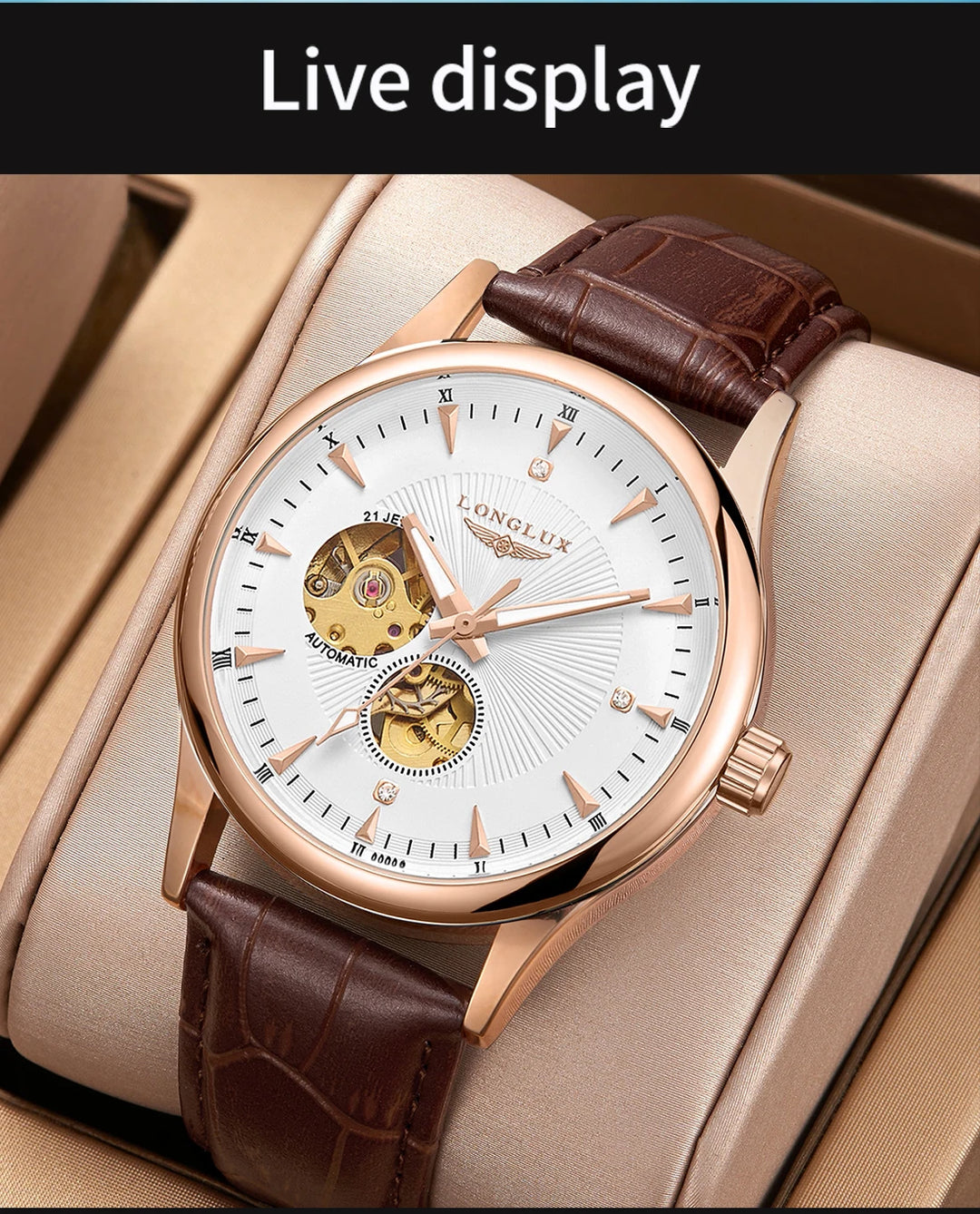 Automatic wristwatch image angle 14