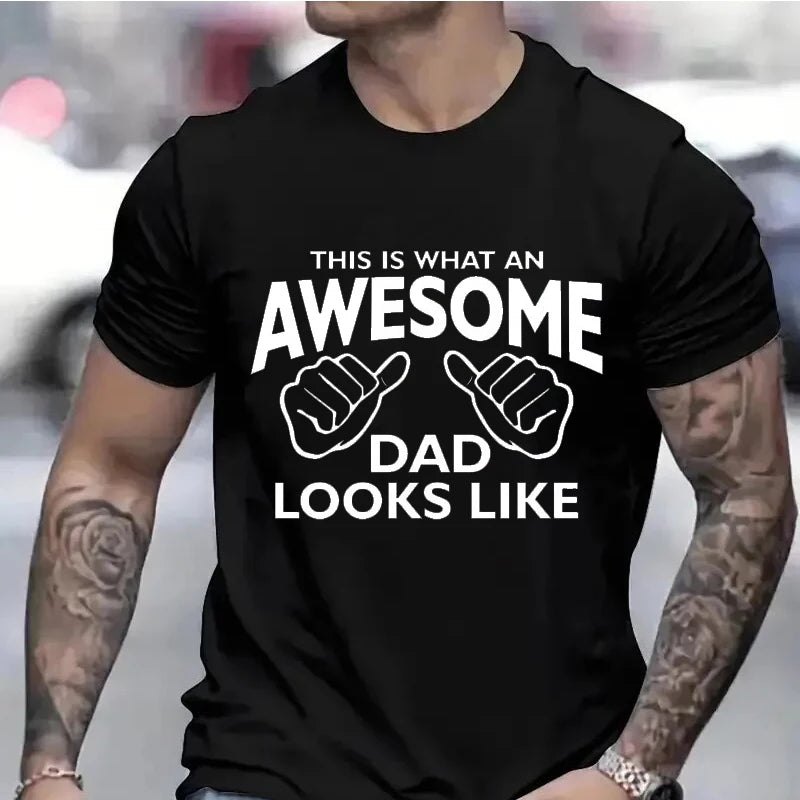 SmartGearPros Awesome Dad Tee – The Ultimate Father's Day Gift! 🎁👕