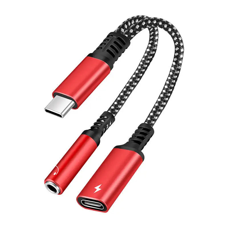 SmartGearPros USB-C to 3.5mm Adapter – 2-in-1 Audio + Charging Converter for Type-C Devices
