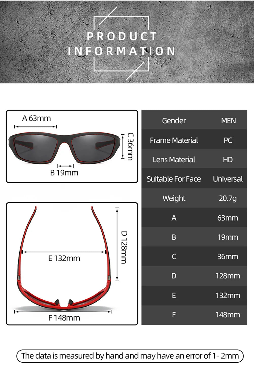 SmartGearPros Polarized Driving Sunglasses – UV400 Sport Shades for Cycling, Travel & Daily Protection