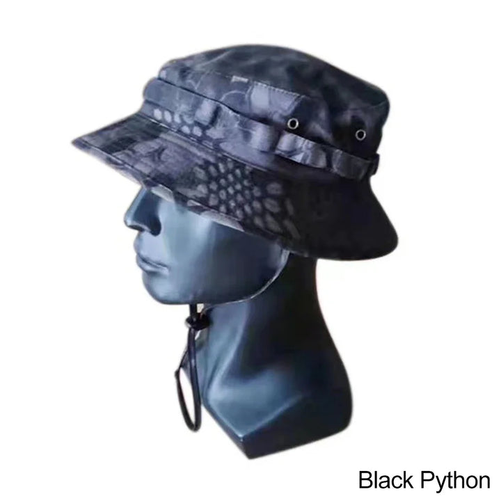 SmartGearPros Camouflage Boonie Hat - Bucket Hat Unisex Polyester for Outdoor Hunting Hiking Fishing Climbing Summer