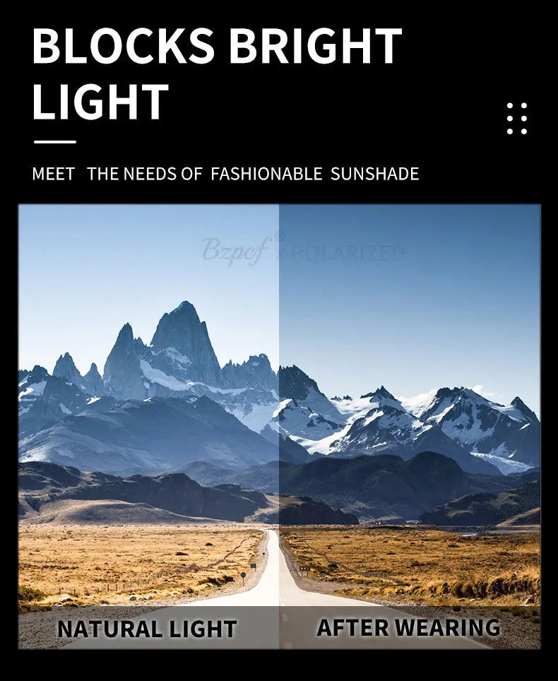 TAGION Polarized Sunglasses – UV400 Protection for Outdoor Sports & Driving