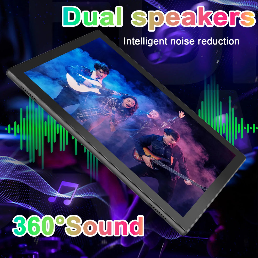 SmartGearPros Android 13 Tablet – 10-Inch HD Display, 6GB RAM, 128GB Storage, Fast & Powerful Performance