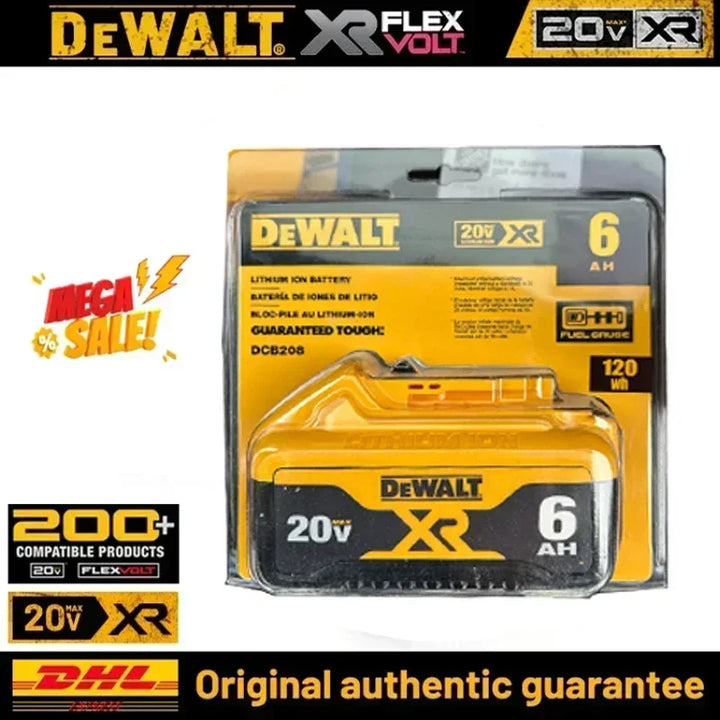 SmartGearPros DeWalt Flexvolt 20V Battery & Fast Charger - 6.0Ah High-Capacity