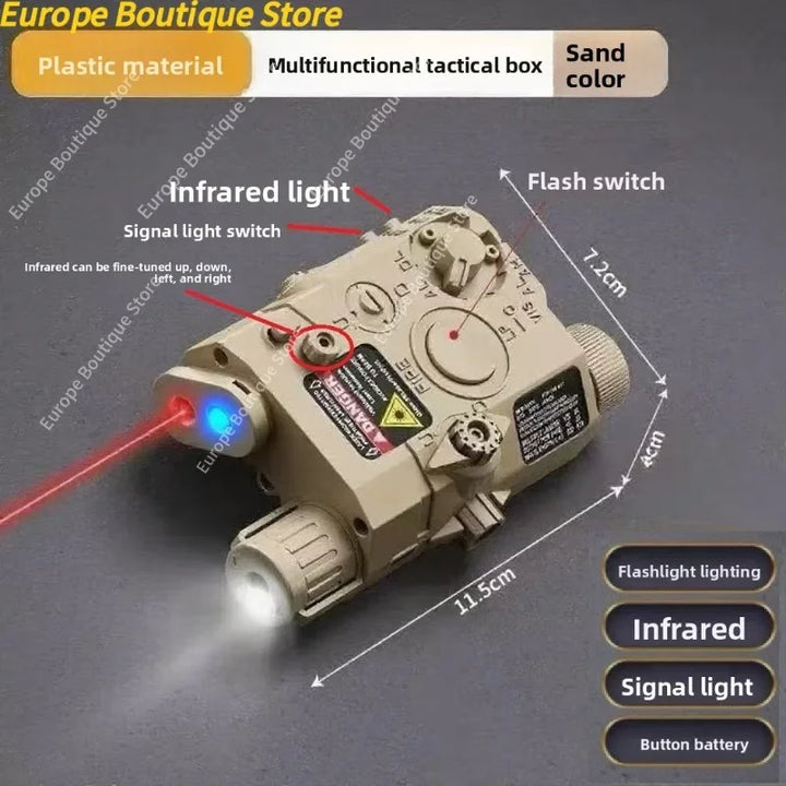 PEQ-15 Tactical Laser & Flashlight Combo – 20mm Rail Mount