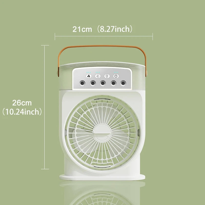 SmartGearPros Mini USB Desk Fan – 4in/6in Portable Metal Cooling Fan for Office, Home & Dorm Use