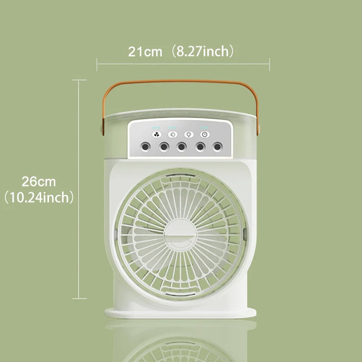 SmartGearPros Mini USB Desk Fan – 4in/6in Portable Metal Cooling Fan for Office, Home & Dorm Use