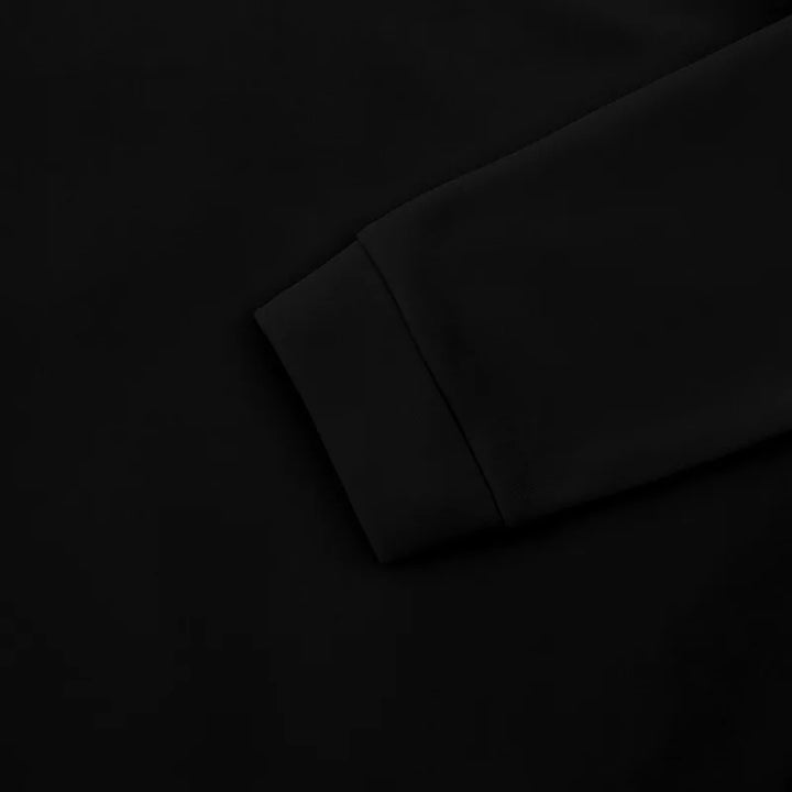 Men's Heavy Fleece Sweater - Half-Zip Stand Collar Pullover