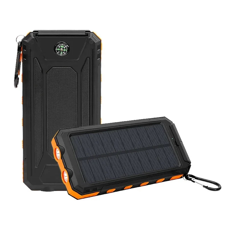 SmartGearPros Solar Titan – 50000mAh Solar Power Bank for Outdoor, Emergency & Everyday Power