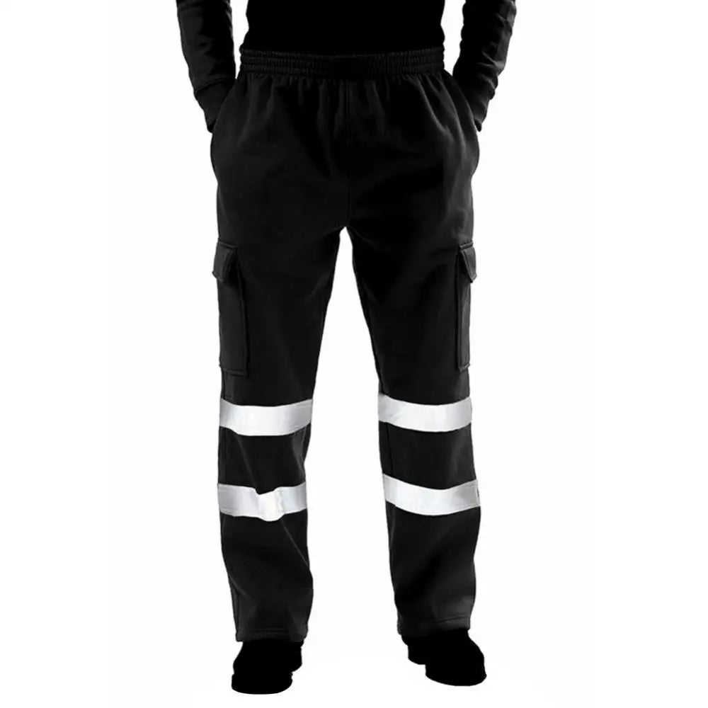 SmartGearPros Reflective Workwear Set – High-Vis Jacket + Pants for Sanitation, Construction & Road Crews