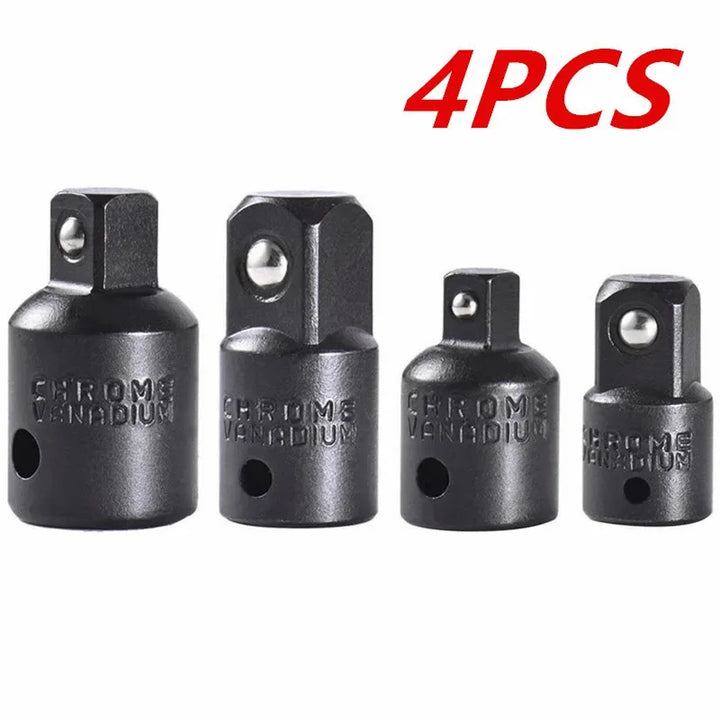 4 /8/12PCS Impact Socket Adapter And Reducer Set Extension Set Socket Drill Adapter Turns Power Drill Into High Speed Nut Driver