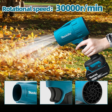 SmartGearPros 30,000RPM Turbo Jet Blower – Ultra-Powerful Cordless Air Tool for Makita 18V Batteries