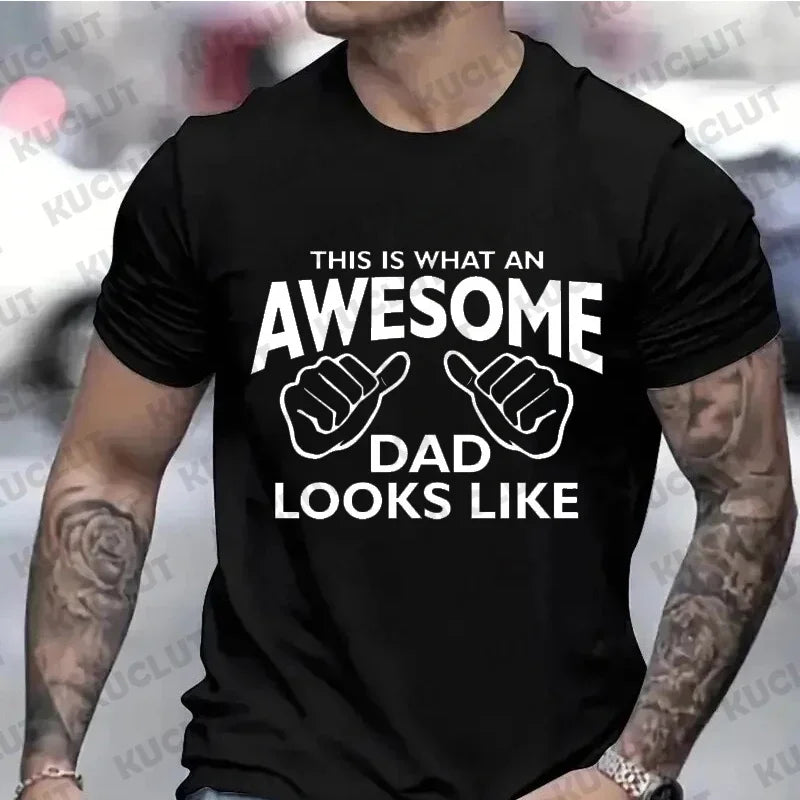 SmartGearPros Awesome Dad Tee – The Ultimate Father's Day Gift! 🎁👕