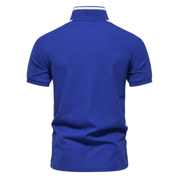 SmartGearPros Embroidered Polo – Men’s Cotton Shirt with Giraffe Design for Casual Class