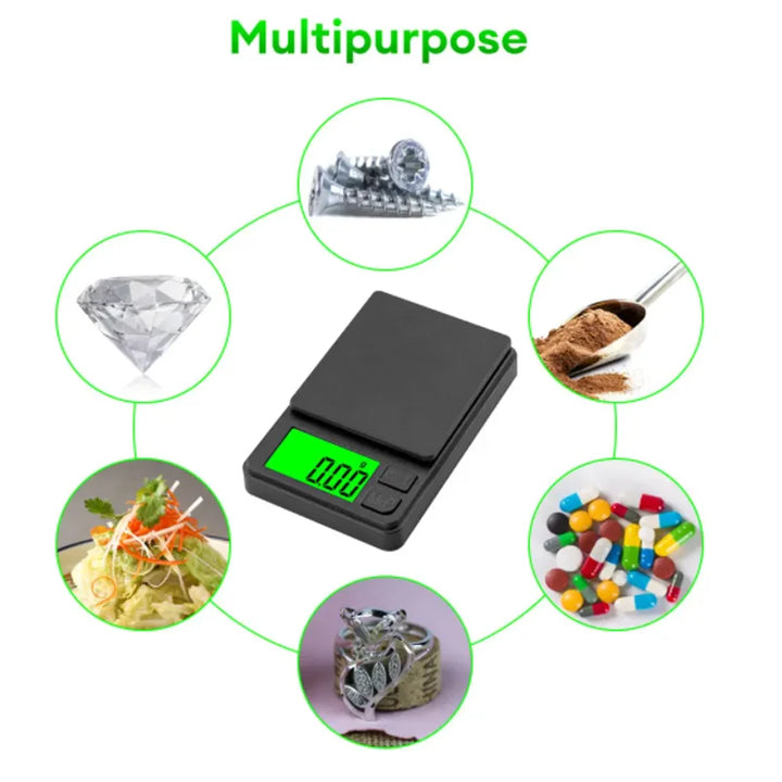 SmartGearPros Precision Pocket Scale – 1000g X 0.1g Digital Gram Scale for Accurate Weighing