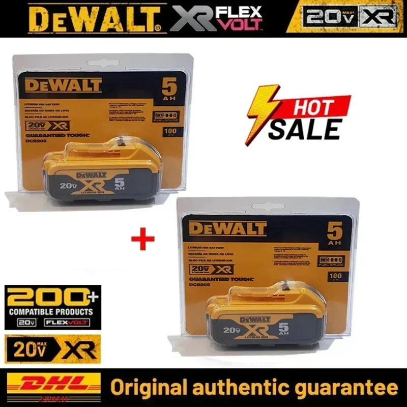 SmartGearPros DeWalt Flexvolt 20V Battery & Fast Charger - 6.0Ah High-Capacity