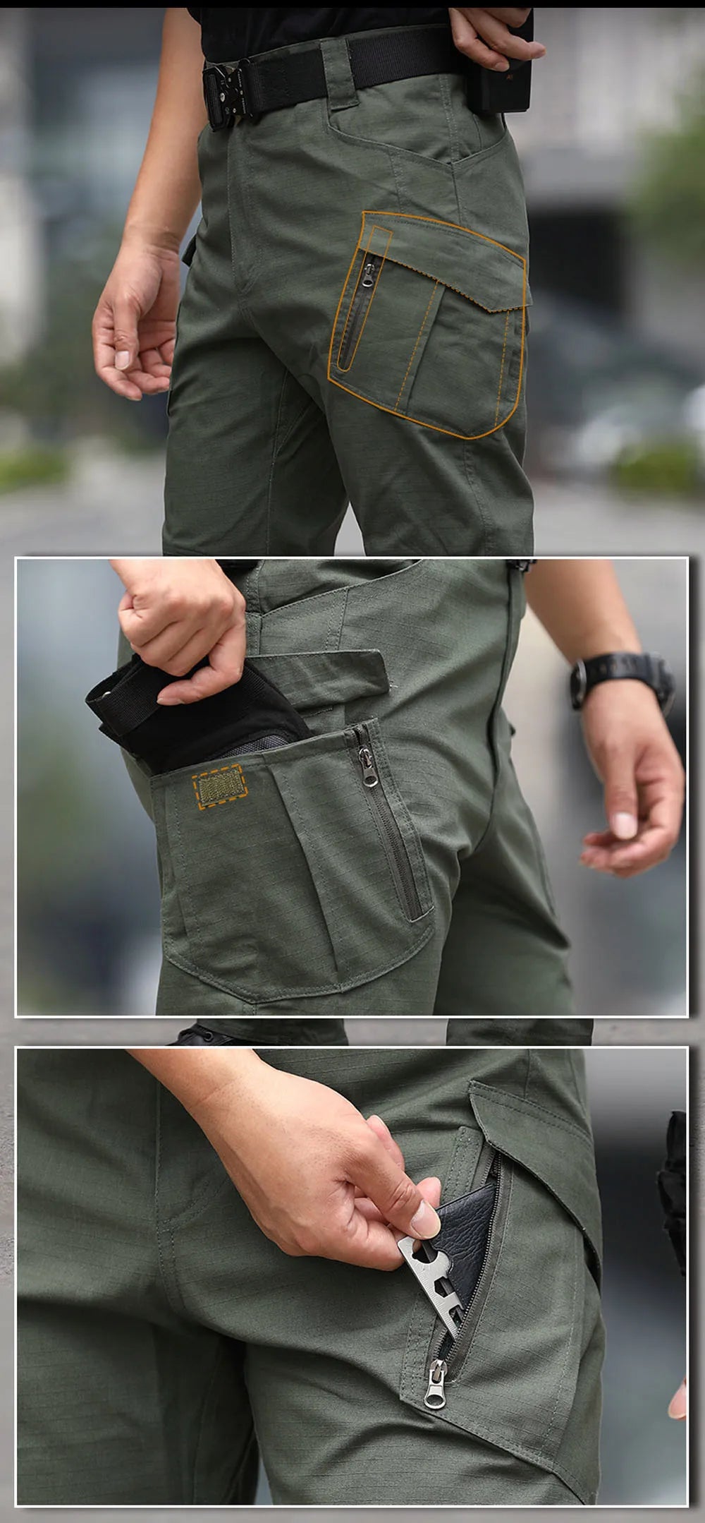 SmartGearPros Tactical Cargo Pants – Durable, Multi-Pocket Outdoor Hiking & Workwear Pants