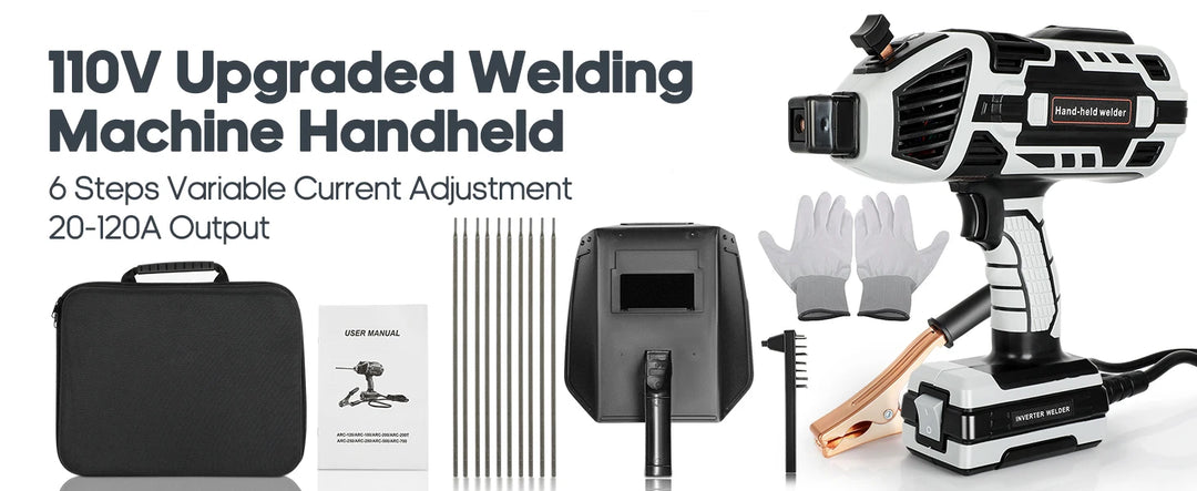 SmartGearPros Handheld Welder Machine – 110V Portable ARC Welding Machine for DIY & Professional Use