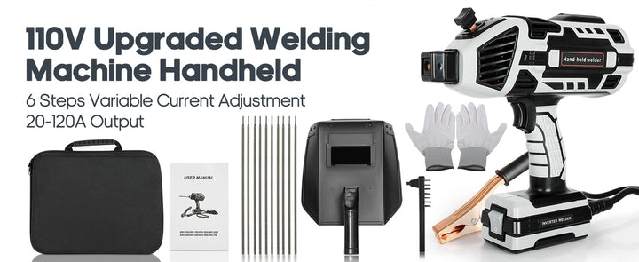 SmartGearPros Handheld Welder Machine – 110V Portable ARC Welding Machine for DIY & Professional Use