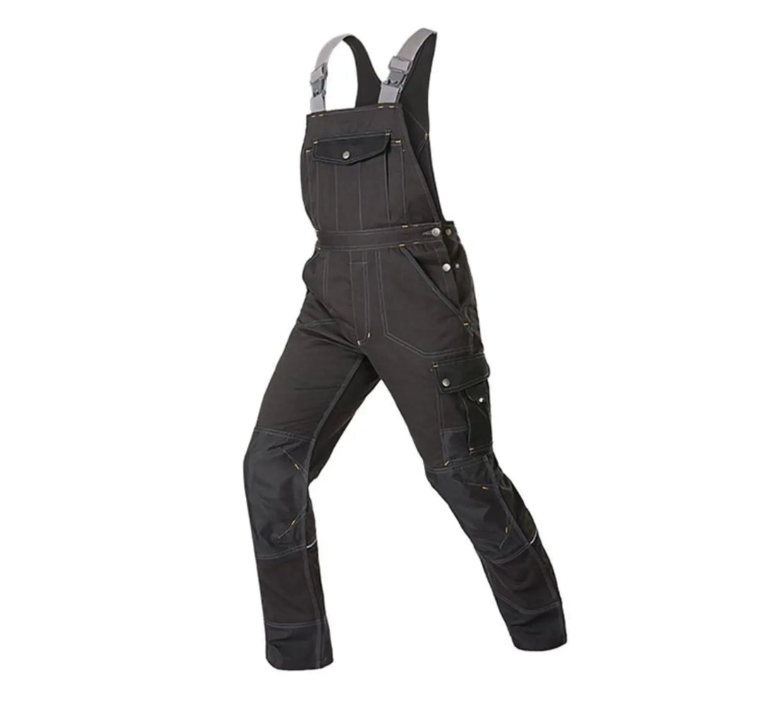 All In One Work Clothes Work Overalls Men Workwear Suit Welding Multi Pockets Jumpsuit Men Work Workshop Repairman Uniform product image showing features or usage
