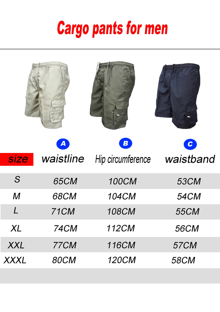 SmartGearPros Rugged Cargo Shorts – Heavy-Duty Summer Style with Tactical Pockets