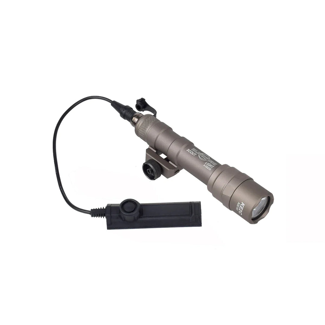 SmartGearPros Tactical SureFire M600 Weapons Flashlight - Hunting Scout Torch for AR15 Rifle with Button Remote