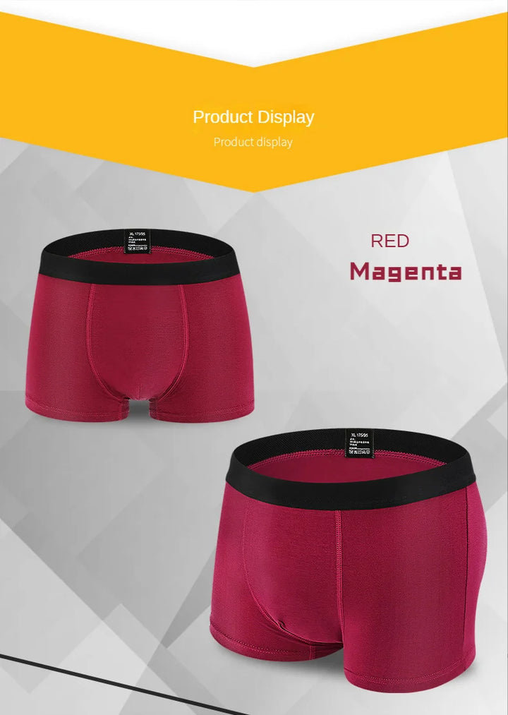SmartGearPros BambooFlex Boxer Set - 6-Pack Ultra-Soft Breathable Underwear