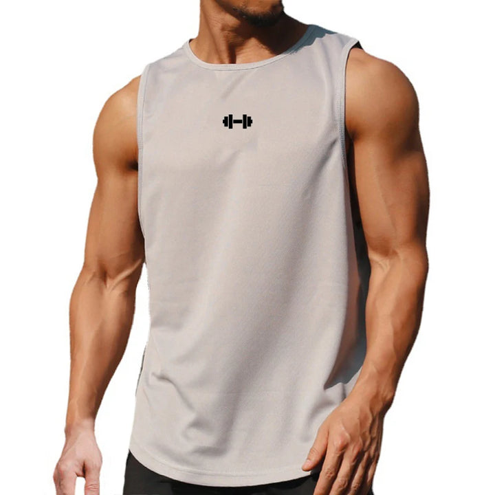 SmartGearPros Men's Gym Tank – Breathable, Sleeveless Muscle Tee for Summer Workouts