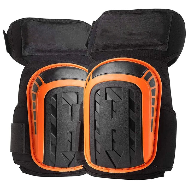 Professional Heavy Duty Eva Foam Padding Knee Pads With Comfortable Gel Cushion And Adjustable Straps For Working Gardning product image showing features or usage