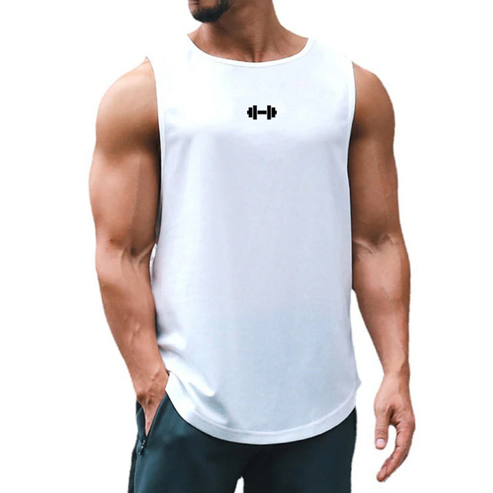 SmartGearPros Men's Gym Tank – Breathable, Sleeveless Muscle Tee for Summer Workouts